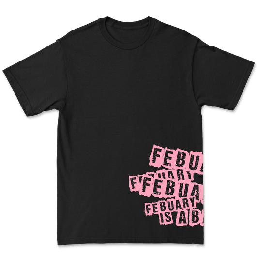 Pink Side Print Tee